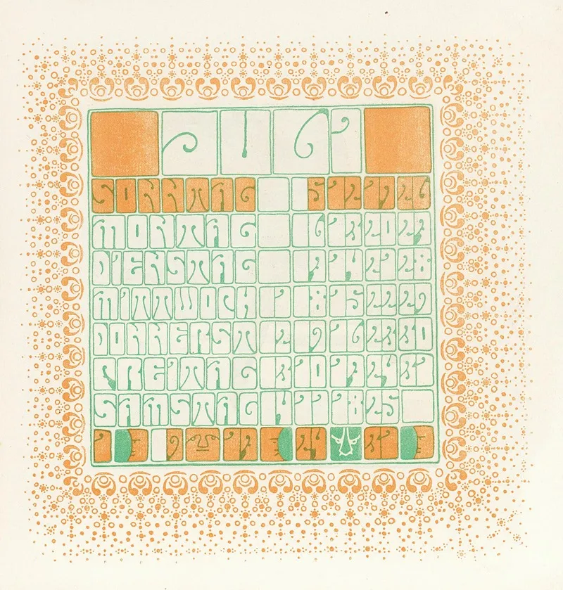 Juli Wall Art by Alfred Roller - High-Resolution Digital Print