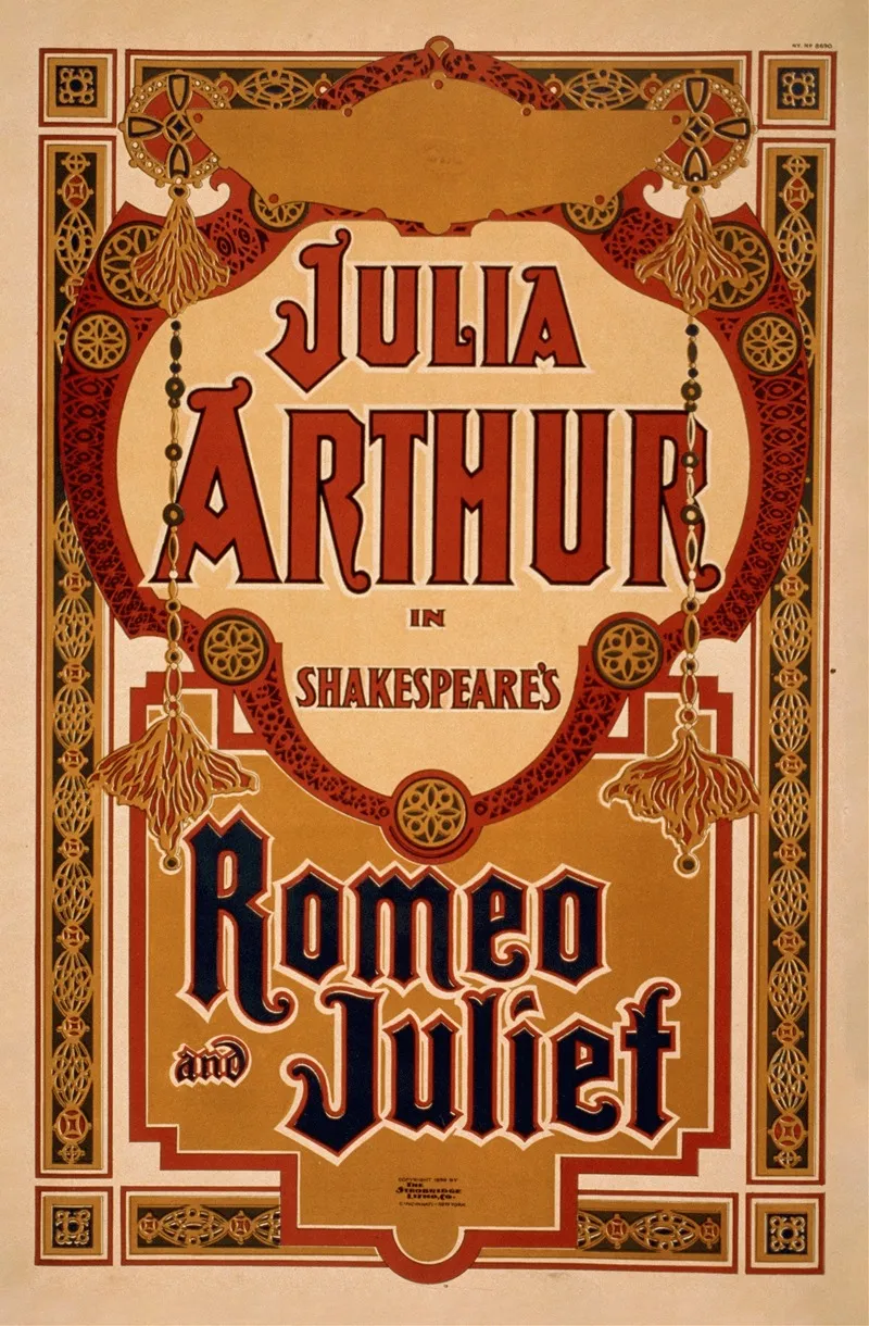 Julia Arthur In Shakespeares Romeo And Juliet