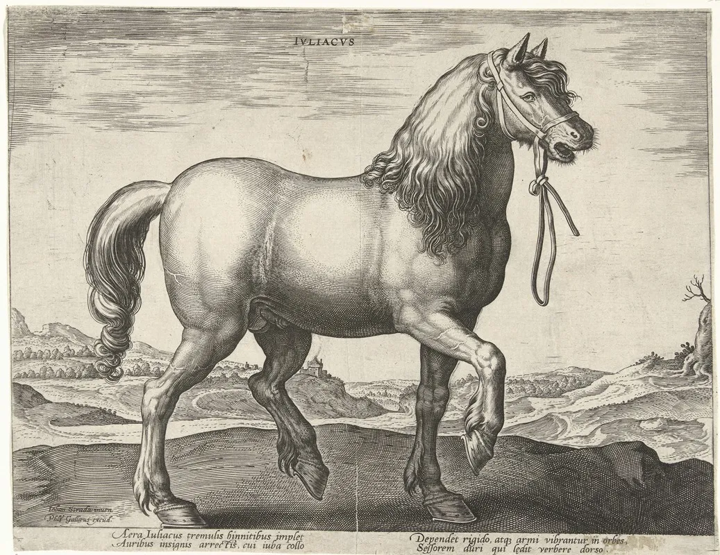 Juliacus Wall Art by Jan Collaert the Elder - High-Resolution Digital Print