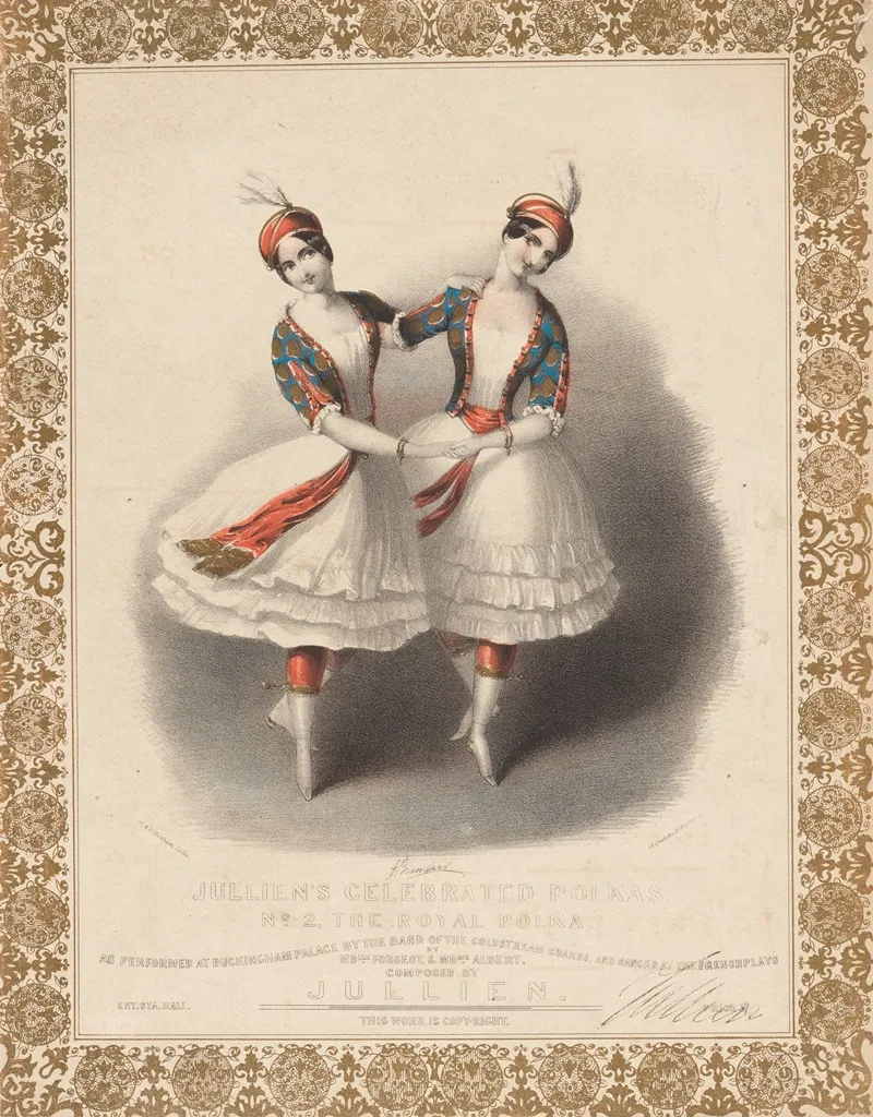 Julliens Celebrated Polkas No 2 The Royal Polka Wall Art by John Brandard - High-Resolution Digital Print