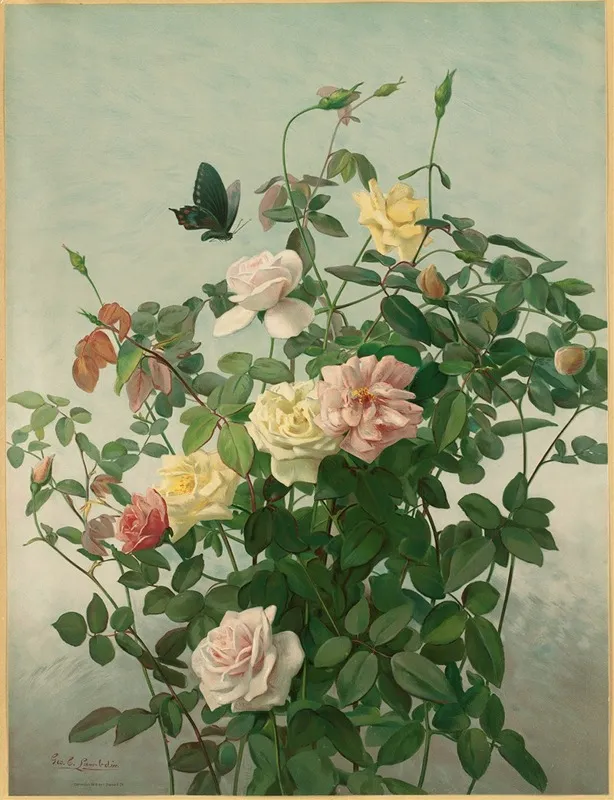 June Morning Wall Art by George Cochran Lambdin - High-Resolution Digital Print