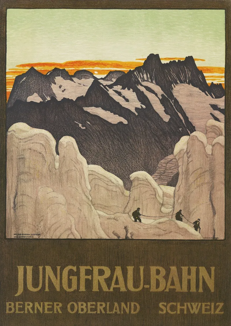 Jungfrau Bahn Berner Oberland Schweiz