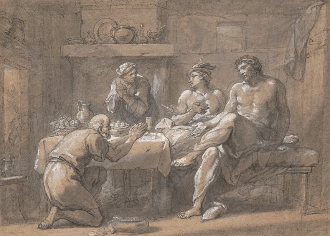 Jupiter And Mercury In The House Of Baucis And Philemon 2
