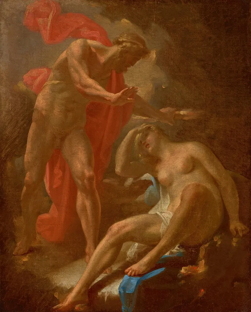 Jupiter And Semele 3 Wall Art by Joseph Redl - High-Resolution Digital Print