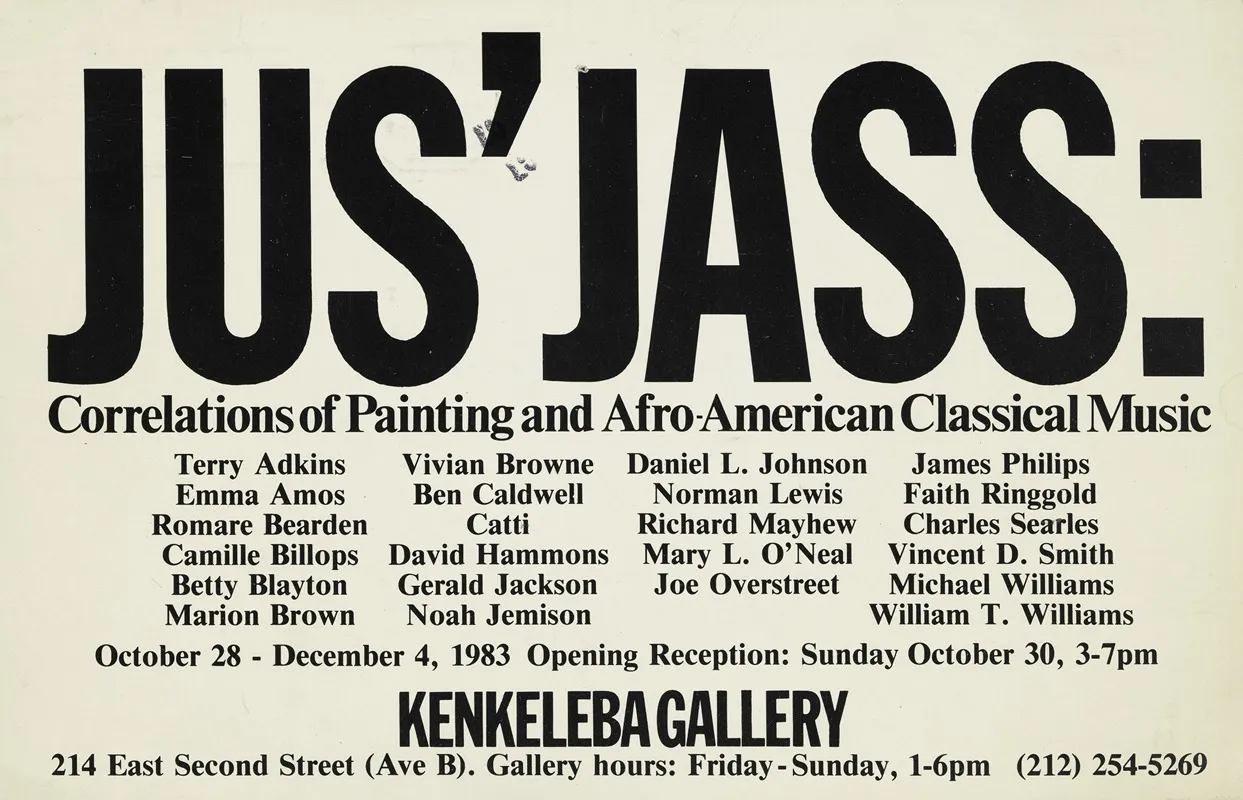 Jusjass Correlations Of Painting And Afro American Classical Music