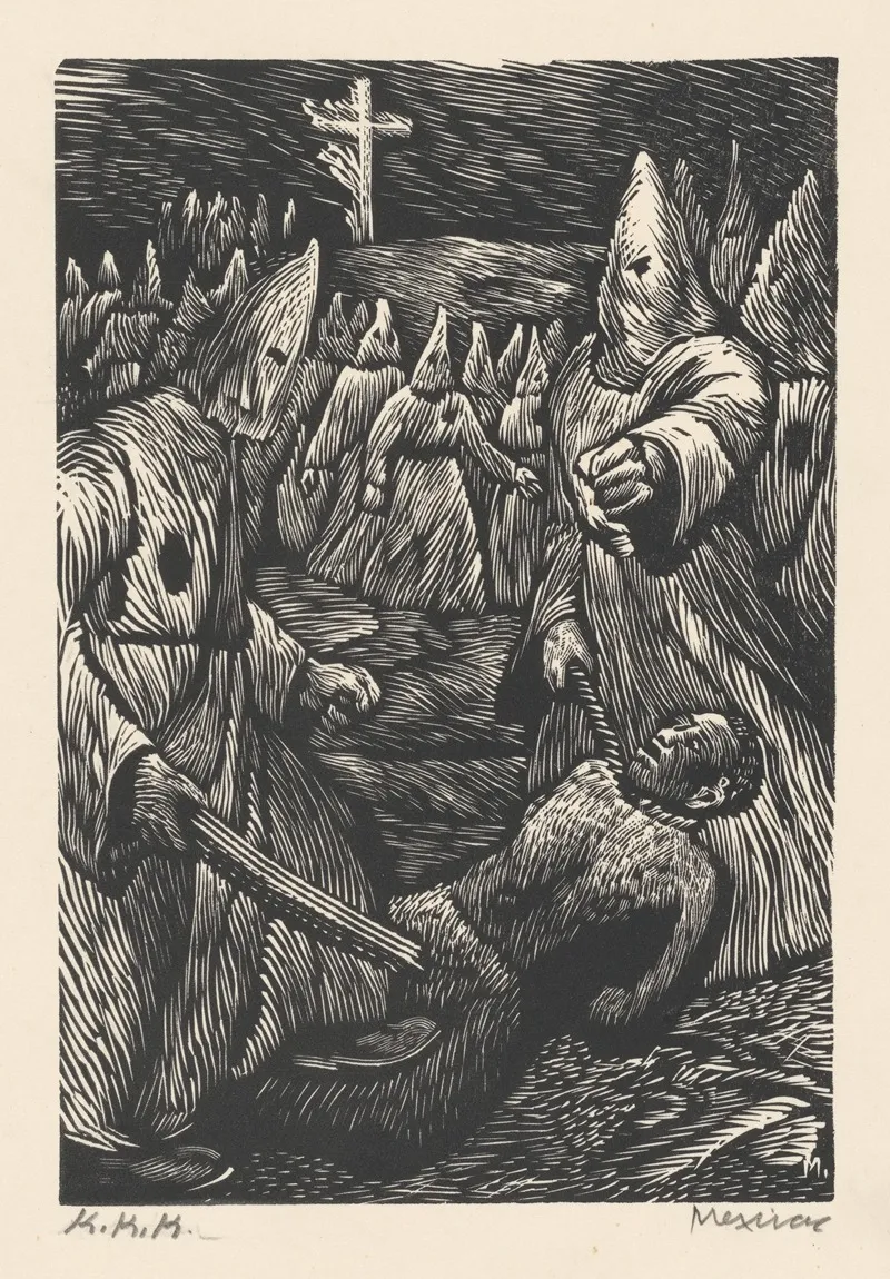 K K K Wall Art by Adolfo Mexiac - High-Resolution Digital Print
