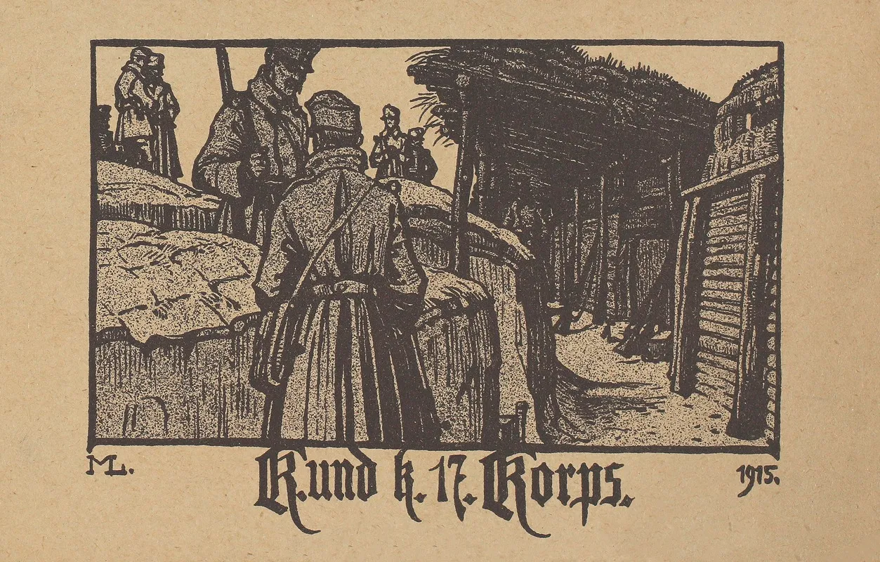 K Und K 17 Korps Wall Art by Maximilian Liebenwein - High-Resolution Digital Print