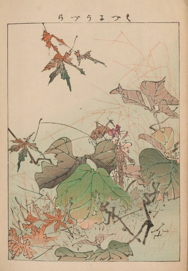 Kacho Gafu Pl 13 Wall Art by Kōtei Fukui - High-Resolution Digital Print