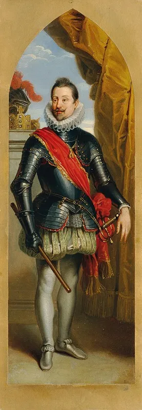 Kaiser Ferdinand Ii Stehend 2 Wall Art by Johann Peter Krafft - High-Resolution Digital Print