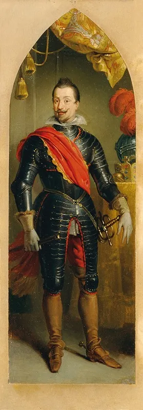 Kaiser Ferdinand Ii Stehend Wall Art by Johann Peter Krafft - High-Resolution Digital Print