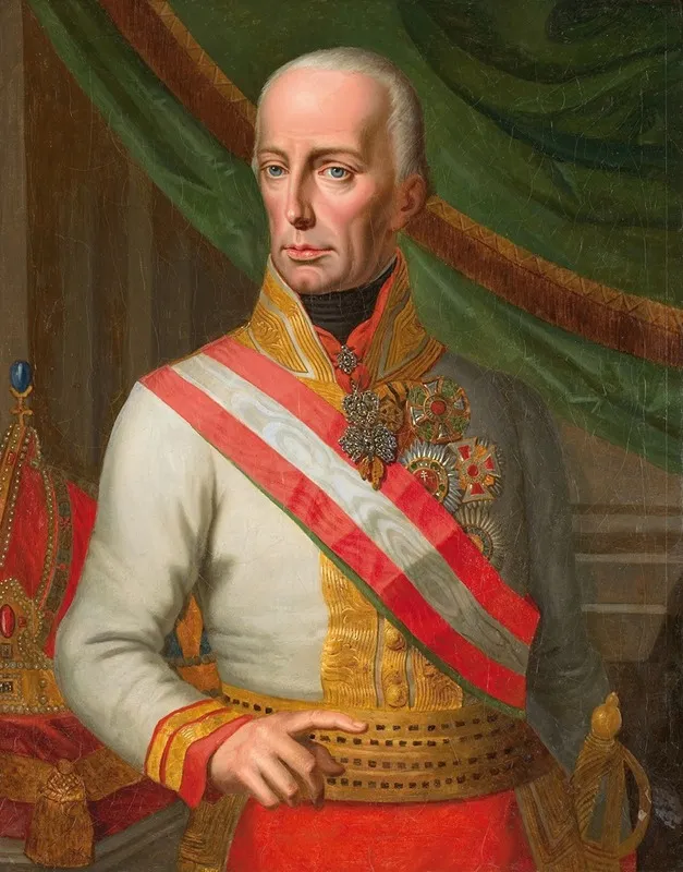 Kaiser Franz I Ii Von Osterreich Wall Art by Johann Nepomuk Höchle - High-Resolution Digital Print
