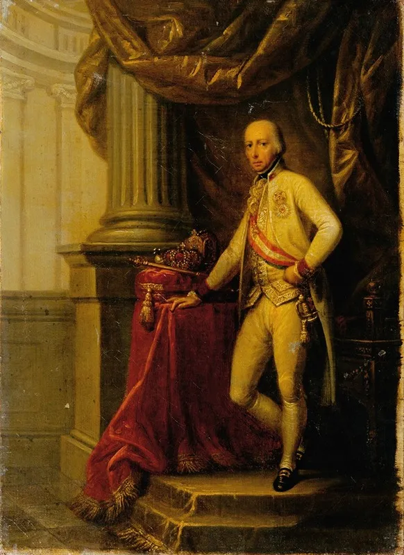 Kaiser Franz I Von Osterreich 2 Wall Art by Johann Niedermann - High-Resolution Digital Print