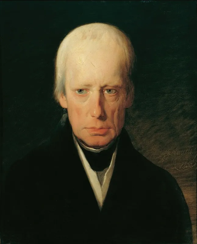 Kaiser Franz I Von Osterreich Wall Art by Friedrich von Amerling - High-Resolution Digital Print