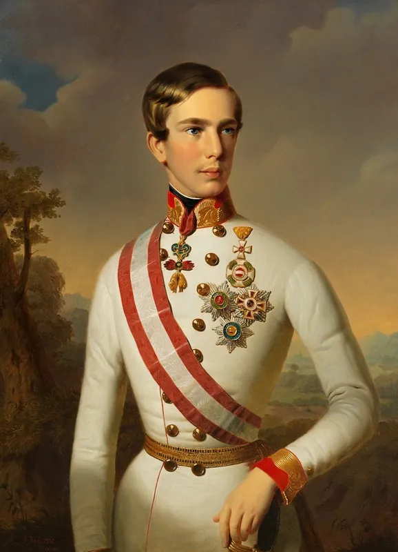 Kaiser Franz Joseph I In Gala Feldmarschallsuniform Wall Art by Franz Russ The Elder - High-Resolution Digital Print