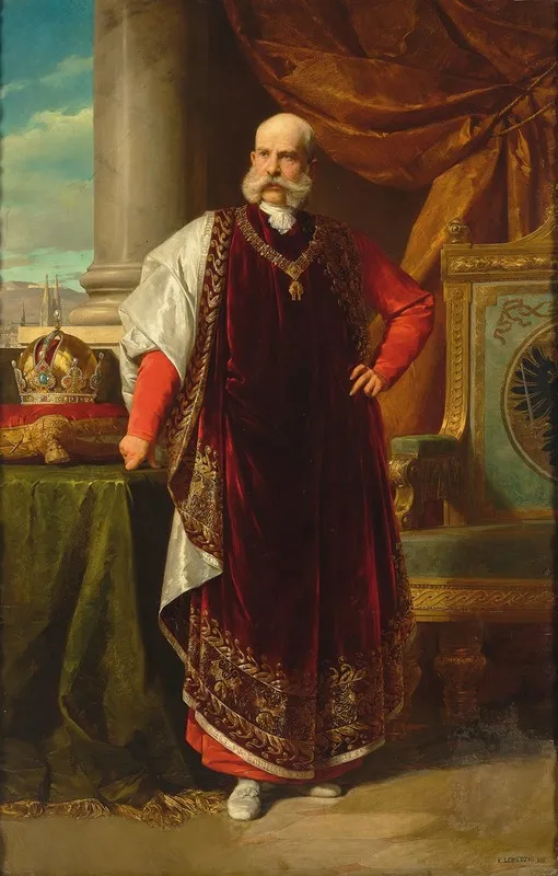 Kaiser Franz Joseph Wall Art by Eduard Lebiedzki - High-Resolution Digital Print