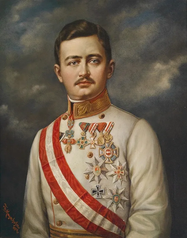 Kaiser Karl I Von Osterreich 2 Wall Art by Theodor Mayerhofer - High-Resolution Digital Print