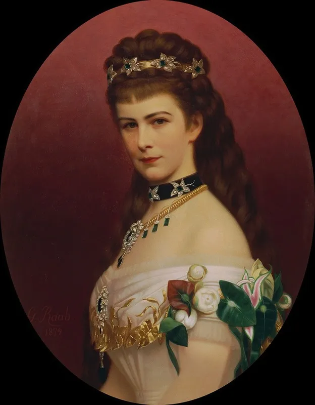 Kaiserin Elisabeth 4 Wall Art by Georg Martin Ignaz Raab - High-Resolution Digital Print