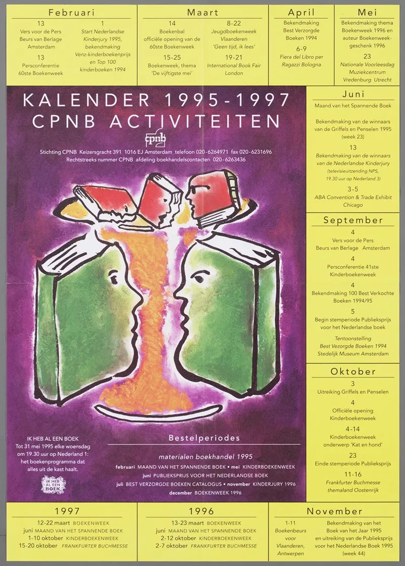 Kaleder 1995 1997 Cpnb Activiteiten Wall Art by CPNB - High-Resolution Digital Print