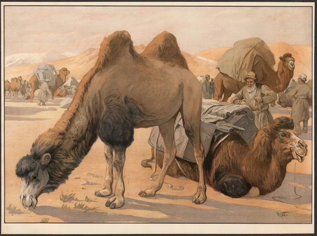 Kamel Wall Art by Karl Wagner - High-Resolution Digital Print