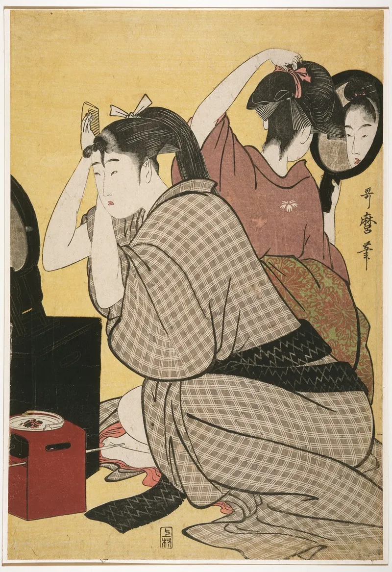 Kami Yui Dressing The Hair