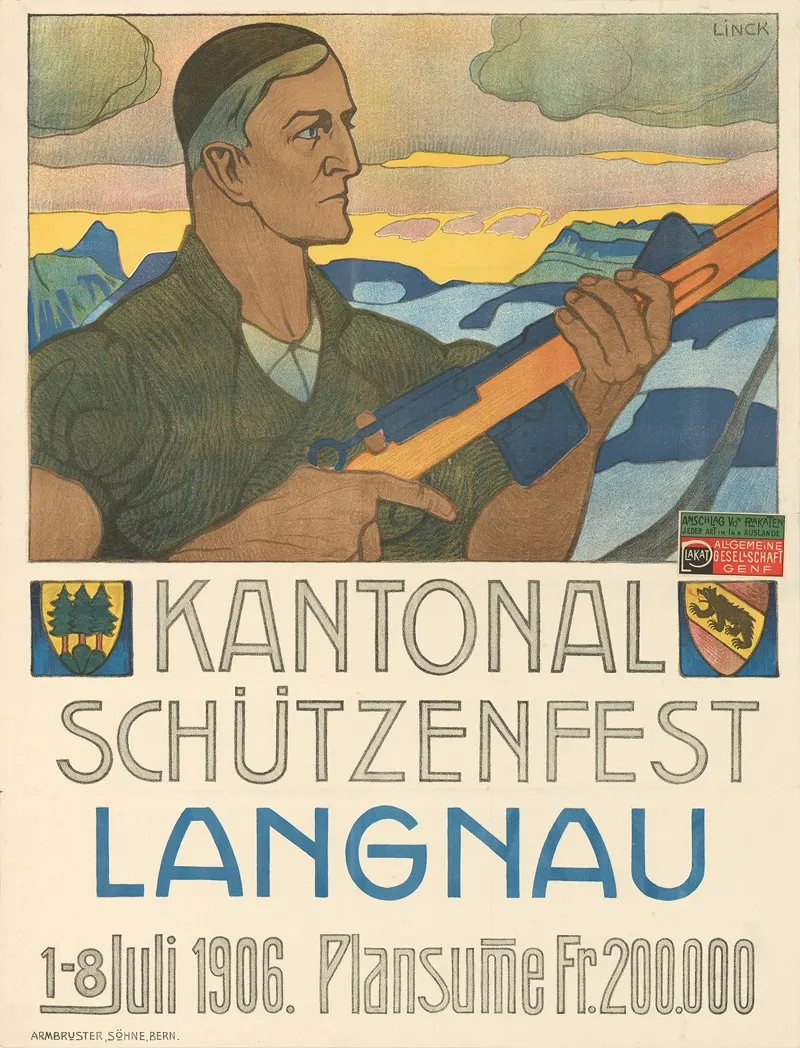 Kantonal Schutzenfest Langnau Wall Art by Ernst Linck - High-Resolution Digital Print