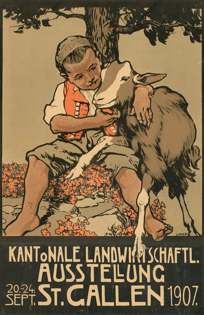 Kantonale Landwirtschaftliche Ausstellung St Gallen 1907 Wall Art by Carl August Liner - High-Resolution Digital Print