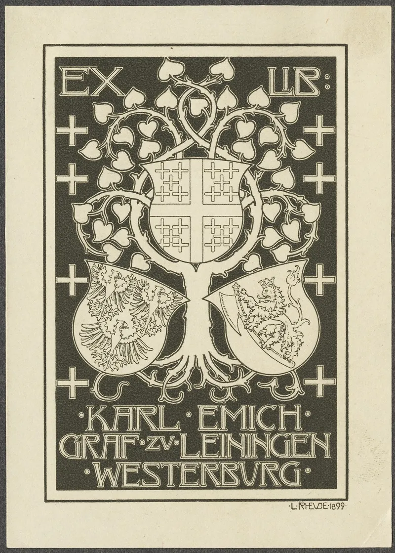 Karl Emich Grafin Zu Leiningen Westerburg 10 Wall Art by Lorenz Max Rheude - High-Resolution Digital Print