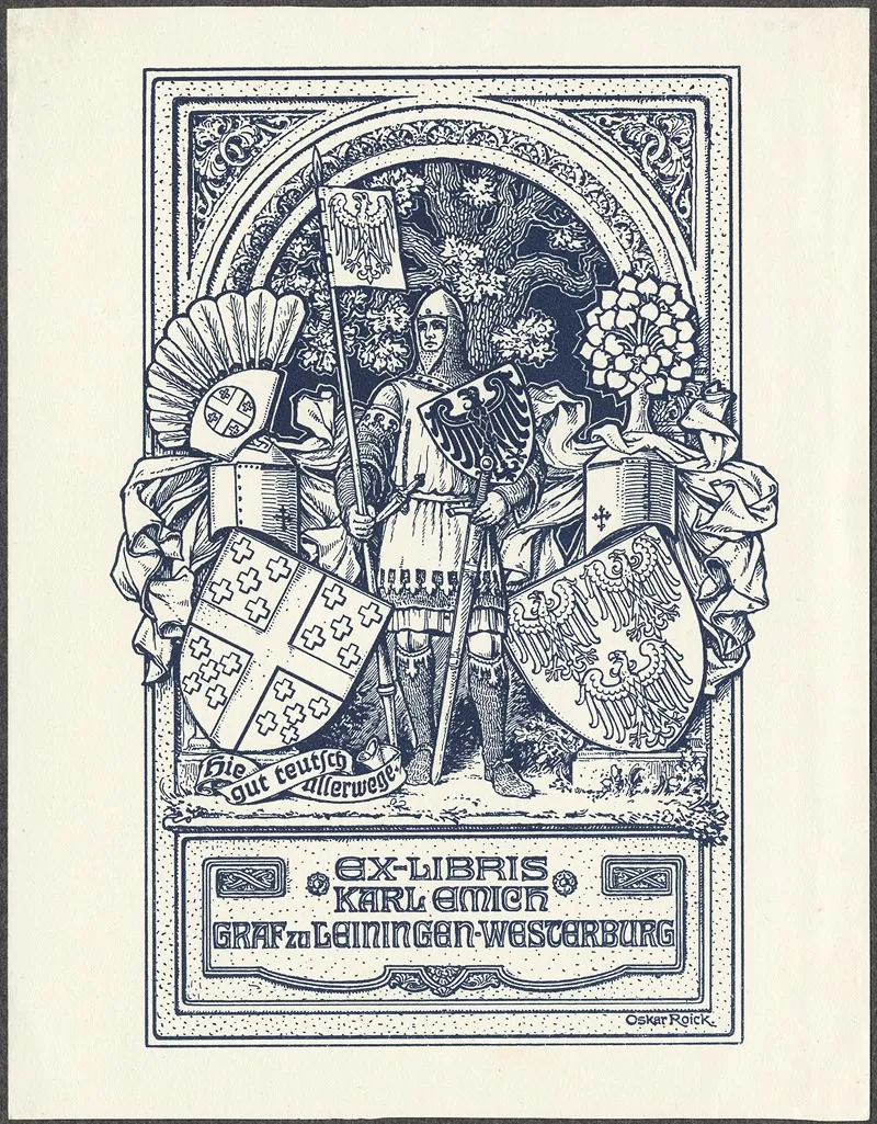 Karl Emich Grafin Zu Leiningen Westerburg 11 Wall Art by Osker Roick - High-Resolution Digital Print