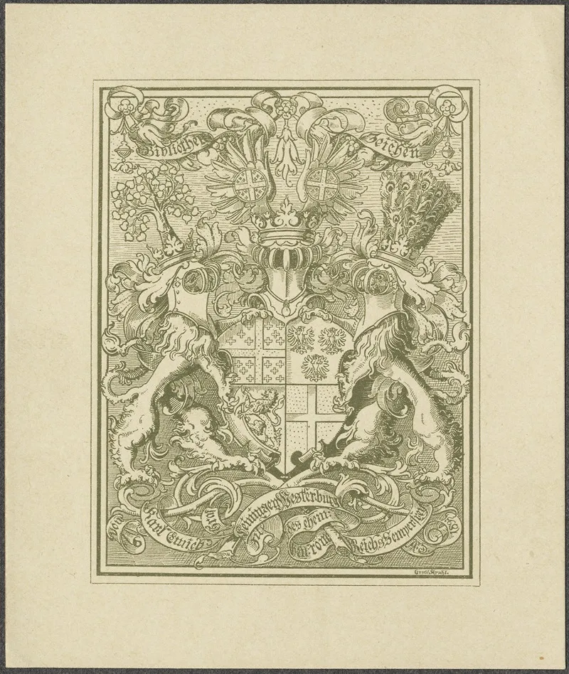 Karl Emich Grafin Zu Leiningen Westerburg 7 Wall Art by Ernst Krahl - High-Resolution Digital Print