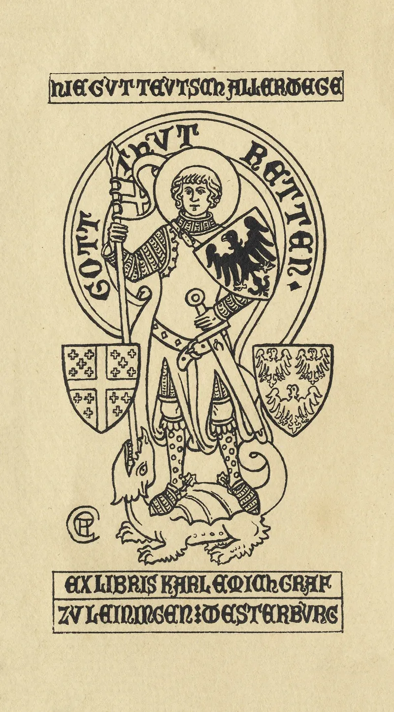 Karl Emich Grafin Zu Leiningen Westerburg Wall Art by Adolf Closs - High-Resolution Digital Print