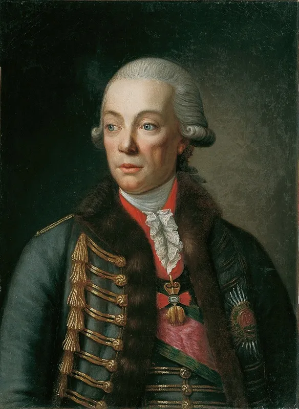 Karl Hieronymus Furst Palffy Von Erdod Wall Art by Joseph Dorffmeister - High-Resolution Digital Print