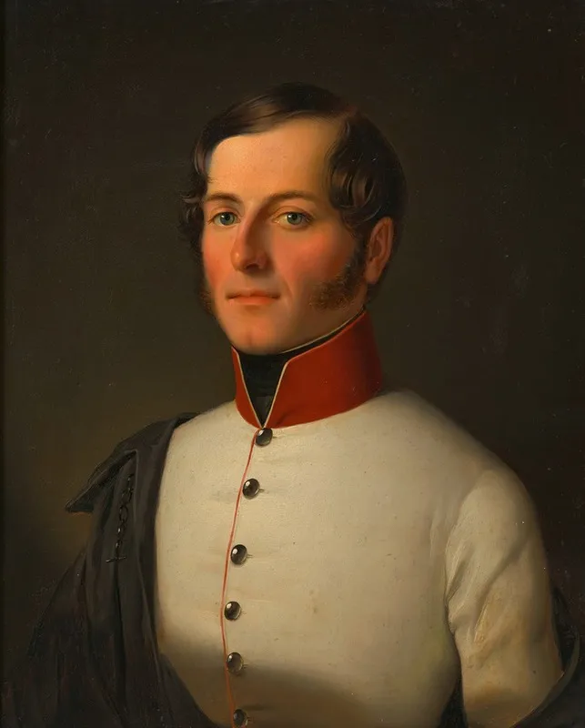 Karl Von Rebracha Unterleutnant Wall Art by Franz Eybl - High-Resolution Digital Print
