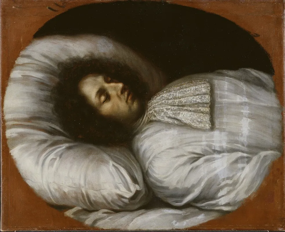 Karl Xi On His Deathbed Wall Art by David Klöcker Ehrenstrahl - High-Resolution Digital Print