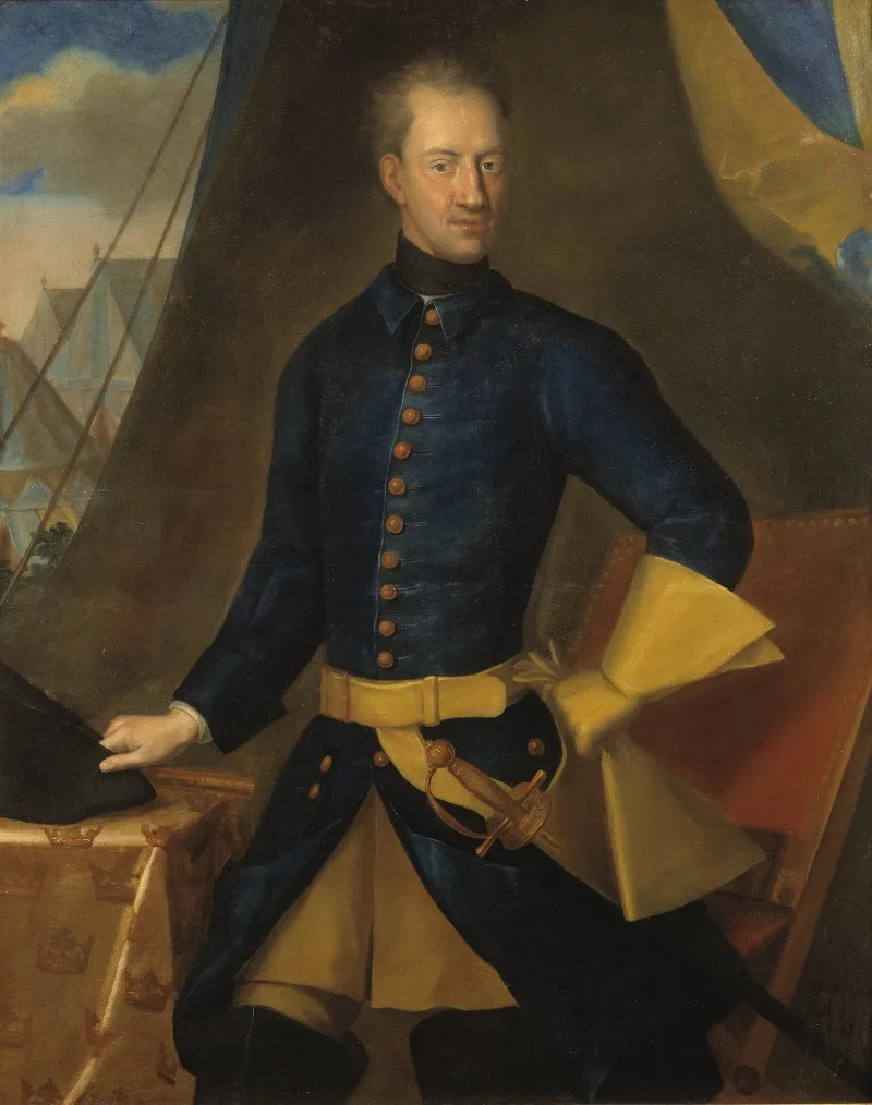 Karl Xii 1682 1718 King Of Sweden Wall Art by Johan David Swartz - High-Resolution Digital Print