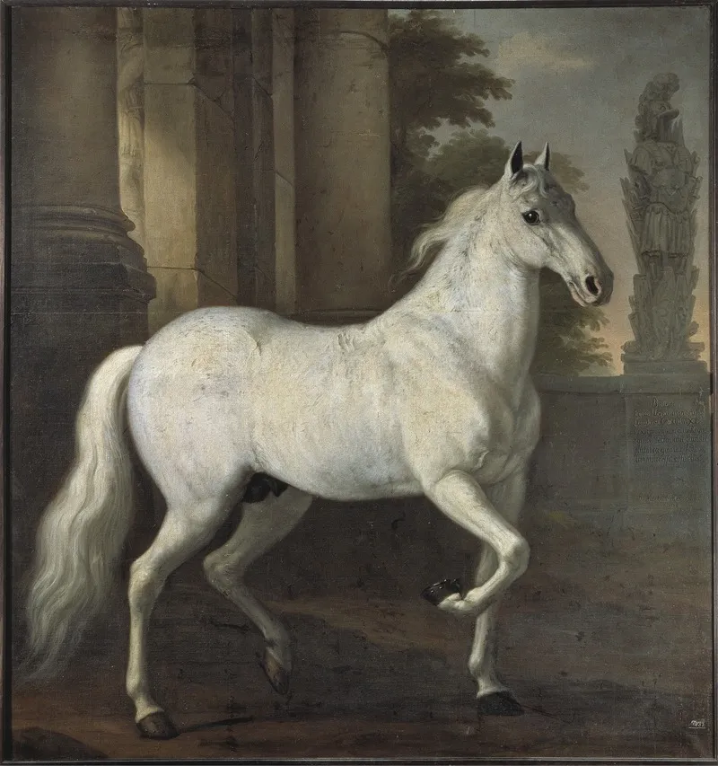 Karl Xis Horse Brilliant Wall Art by David Klöcker Ehrenstrahl - High-Resolution Digital Print