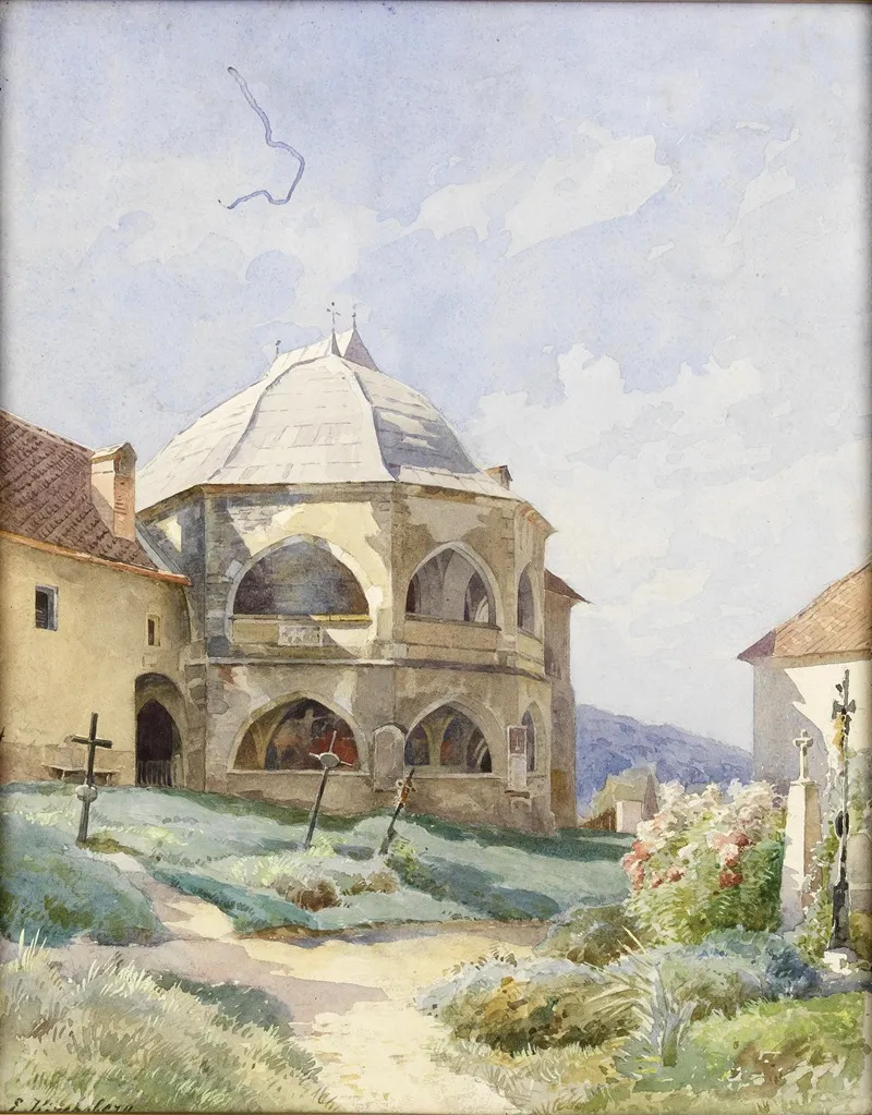 Karner In Maria Saal Wall Art by Ernestine von Kirchsberg - High-Resolution Digital Print