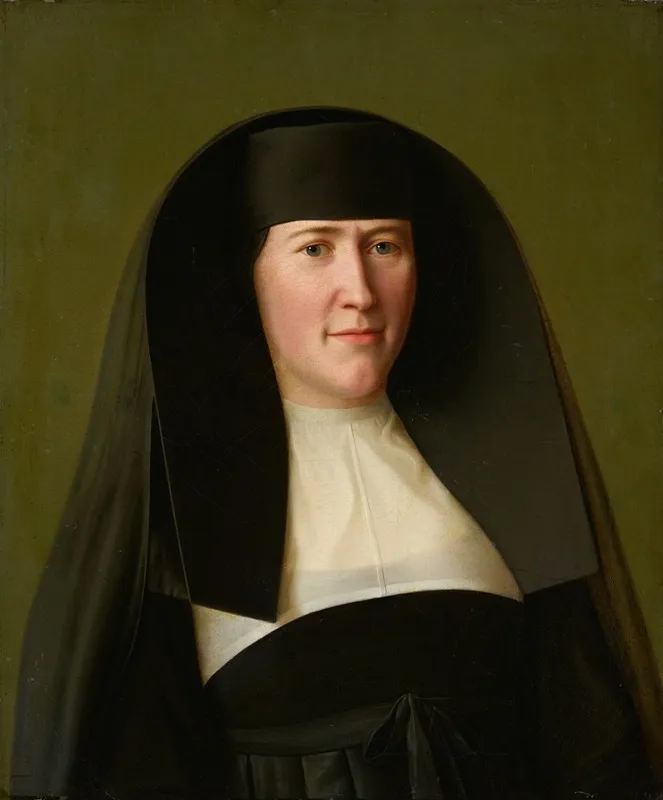 Karoline Kaspar Mother Superior At St Ursulas Wall Art by Sebastian Luz - High-Resolution Digital Print