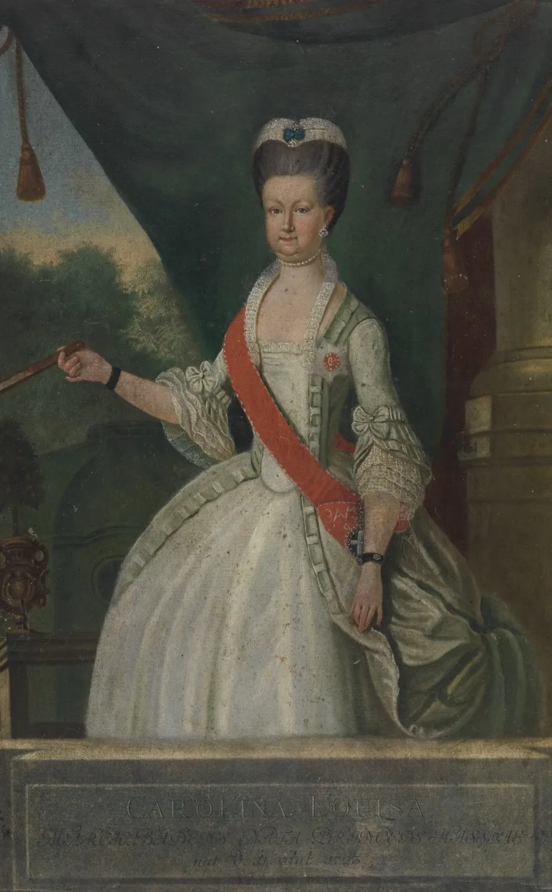 Karoline Luise Von Hessen Darmstadt Markgrafin Von Baden