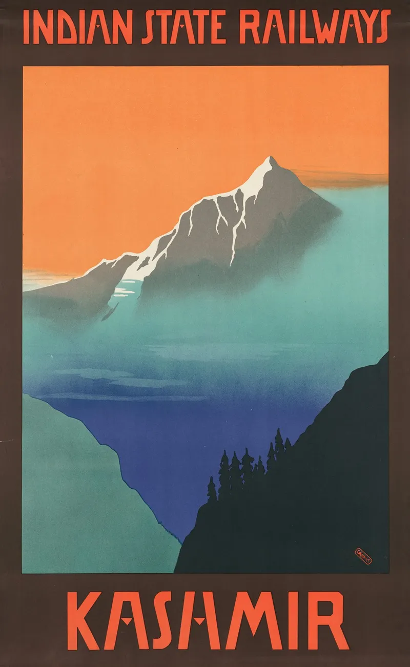 Kashmir Wall Art by G. Tait - High-Resolution Digital Print