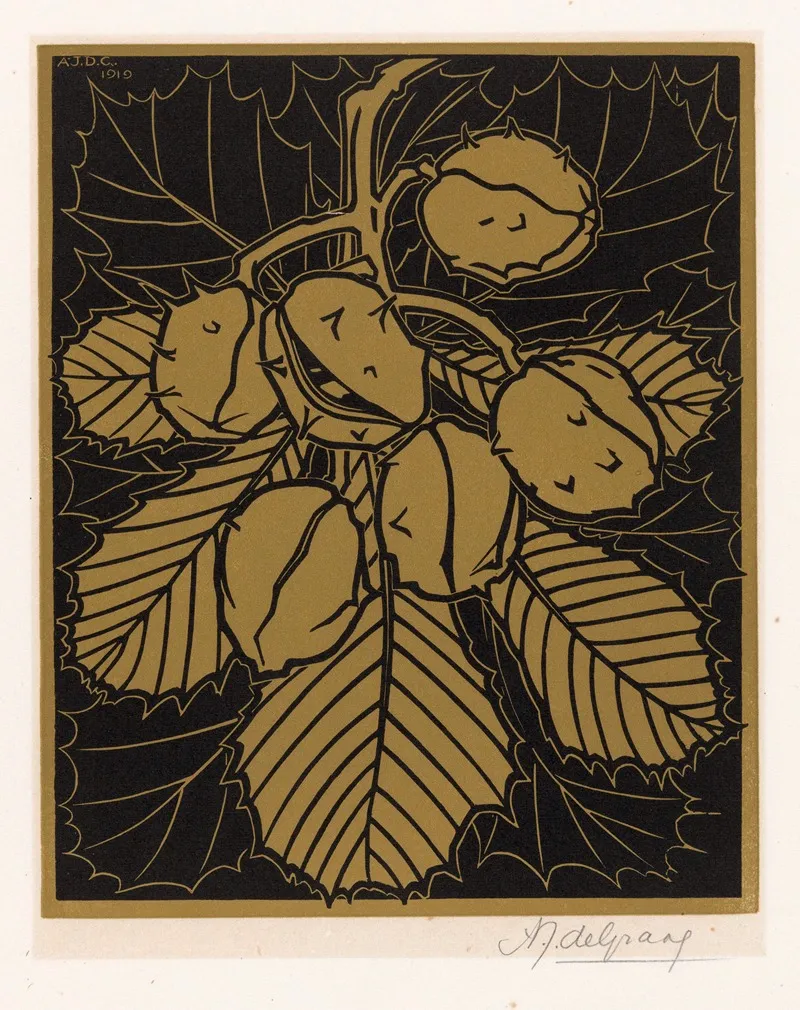 Kastanjetak Wall Art by Julie de Graag - High-Resolution Digital Print