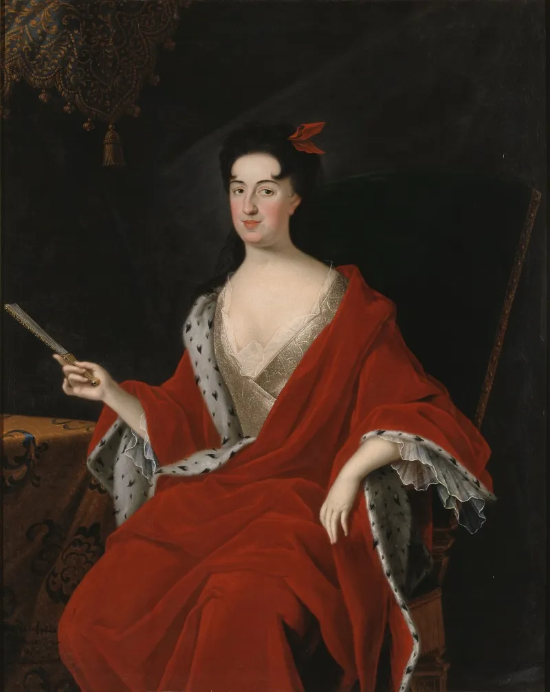 Katarina Opalinski 1680 1749 Wall Art by Johan Starbus - High-Resolution Digital Print