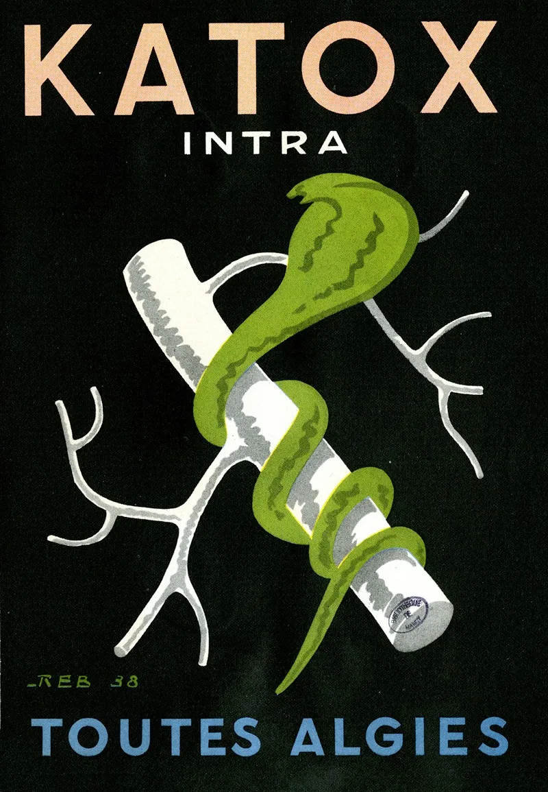 Katox Wall Art by Laboratoires pharmaceutiques Corbière - High-Resolution Digital Print