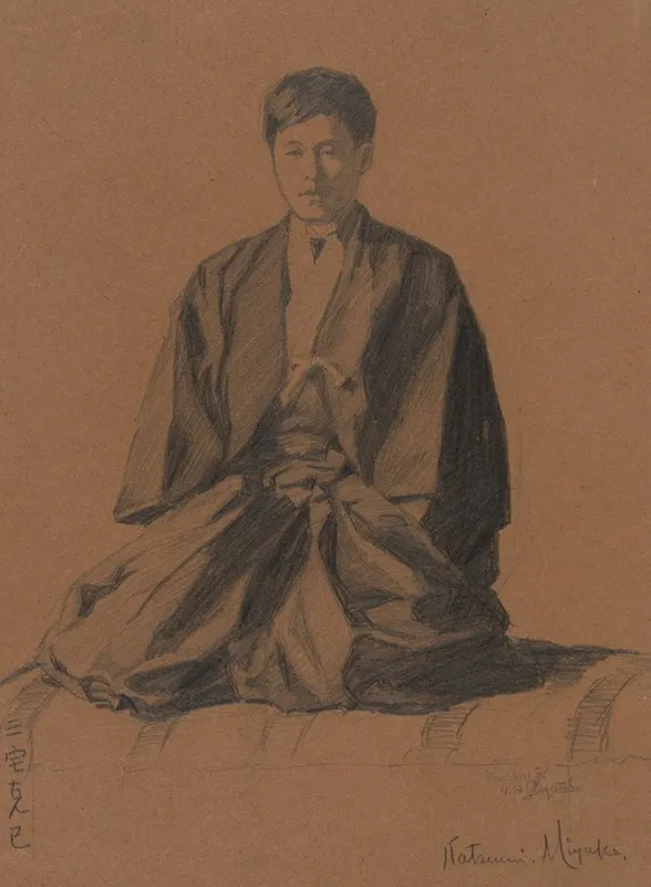 Katsumi Miyuke Wall Art by George H. Langzettel - High-Resolution Digital Print