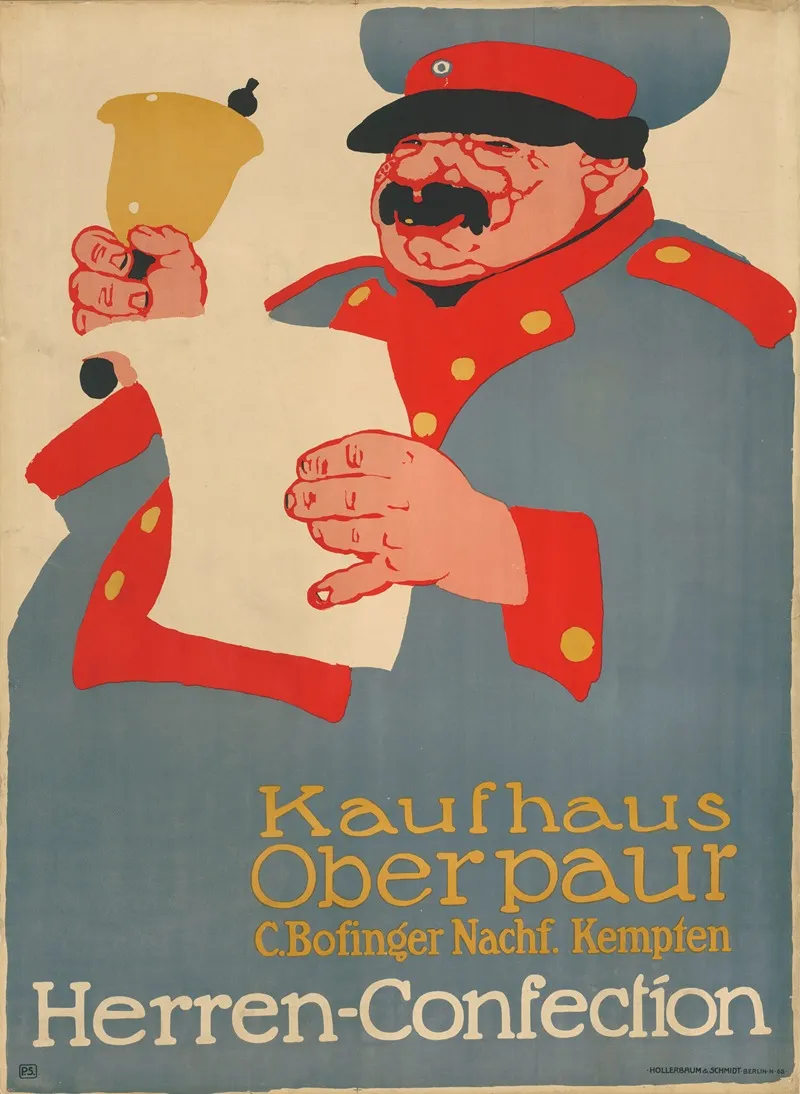 Kaufhaus Oberpaur Herren Konfektion