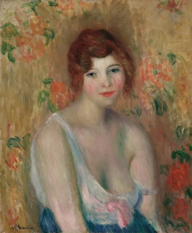 Kay Laurell Wall Art by William James Glackens - High-Resolution Digital Print