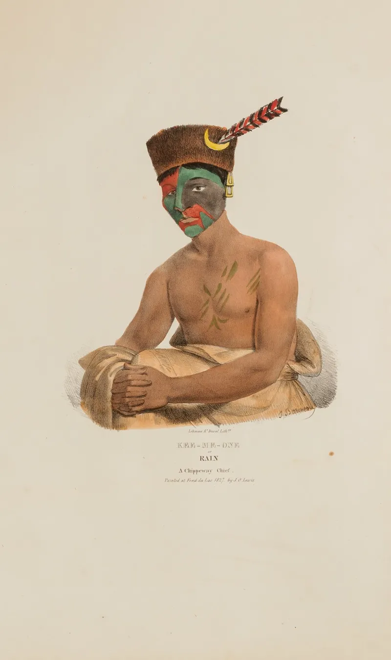 Kee Me One Or Rain A Chippeway Chief