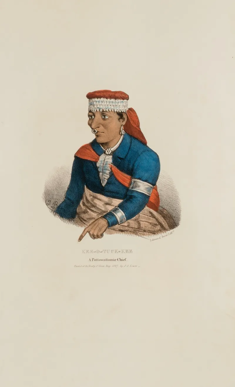 Kee O Tuck Kee A Pottowattomie Chief