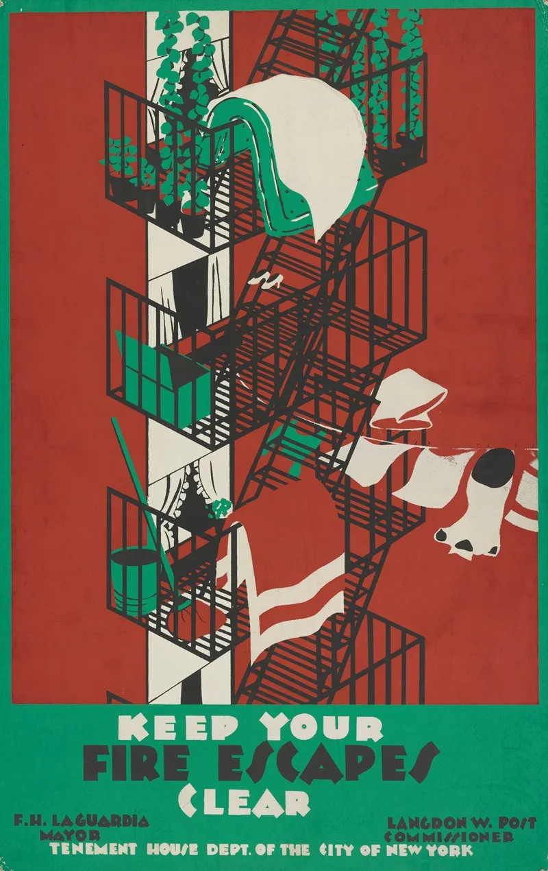 Keep Your Fire Escapes Clear 2