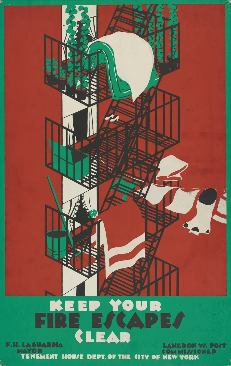 Keep Your Fire Escapes Clear