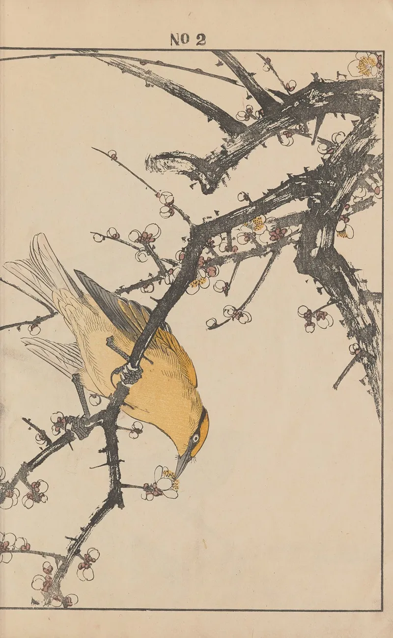 Keinen Kacho Gafu Pl 044 Wall Art by Imao Keinen - High-Resolution Digital Print